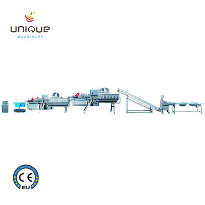 Machine à laver les légumes 2200 KG pour la coupe des légumes à feuilles et la salade de fruits commerciale