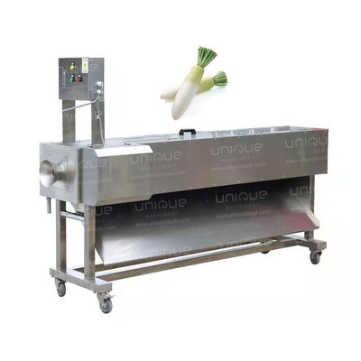 220V Voltage en acier inoxydable machine automatique de pellicule de mooli végétale racine pour Sormac