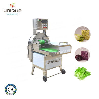 Machine de découpe de feuilles et d'herbes de salade professionnelle pour couper des légumes polyvalents