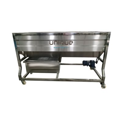 Utilisation commerciale Machine automatique de nettoyage à la brosse à dattes de palmier avec nettoyeur à la brosse doux