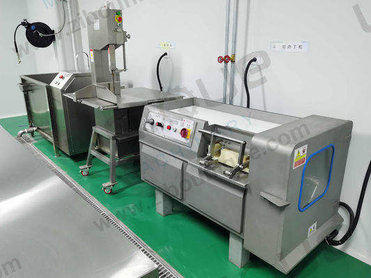 Vidéo Support technique Machine à découper de la viande pour la viande de bœuf fraîchement bouillie et du mouton