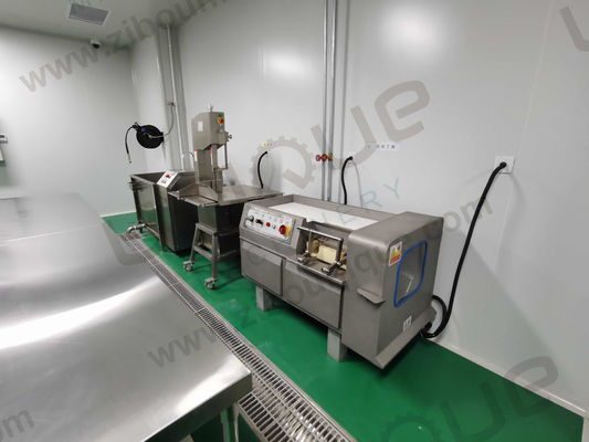 Vidéo Support technique Machine à découper de la viande pour la viande de bœuf fraîchement bouillie et du mouton