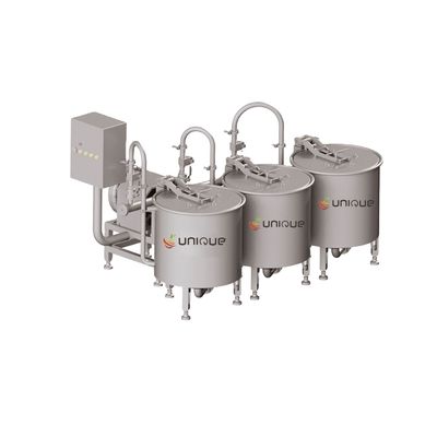 Types de traitement Machine à laver à la bulle pour le sablage de surface et le traitement des fruits
