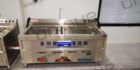 Appareils de cuisine Laveuse à bulles pour fruits et légumes 220v/380v/sur mesure
