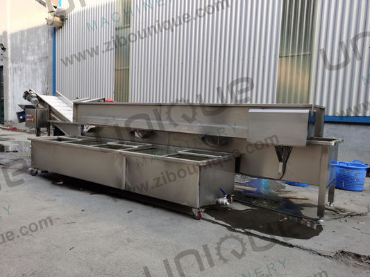 Conception de la machine à laver à bulles végétales Alfalfa / Micro Greens pour les magasins de boissons alimentaires