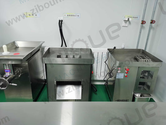 Vidéo Support technique Machine à découper de la viande pour la viande de bœuf fraîchement bouillie et du mouton