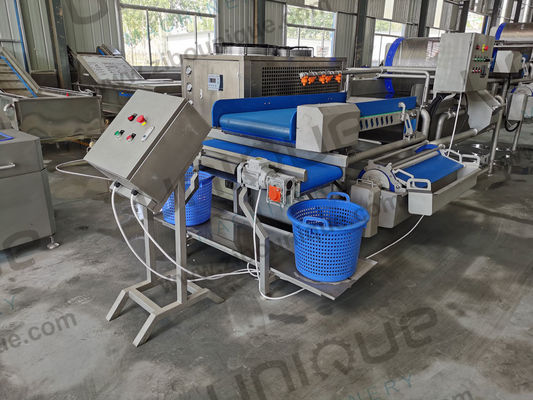 Machine à laver les légumes 2200 KG pour la coupe des légumes à feuilles et la salade de fruits commerciale