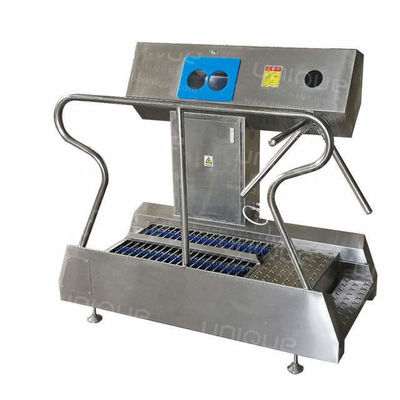 Machine de contrôle d'accès pour atelier alimentaire de nettoyage de chaussures industrielles automatiques de 31 kg