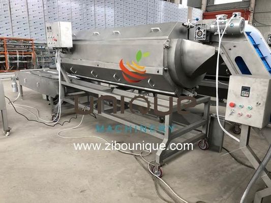 380V machine à laver les légumes et les éplucher à bon effet pour la transformation à grande échelle des légumes