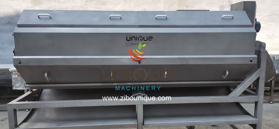 Perfection de l' effet de peeling machine à éplucher les légumes pour la ligne de production de chips de pomme de terre