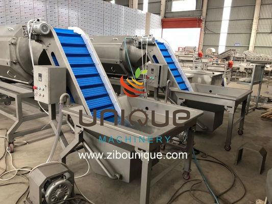 Fonction Laver éplucher les légumes Acier inoxydable 304 machine de tri de coupe