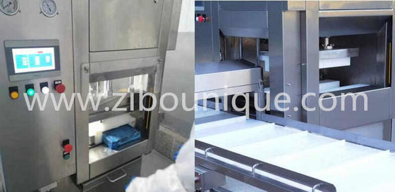 Machine de pressage 3D de forme de viande de bœuf congelée avec système d'exploitation automatique