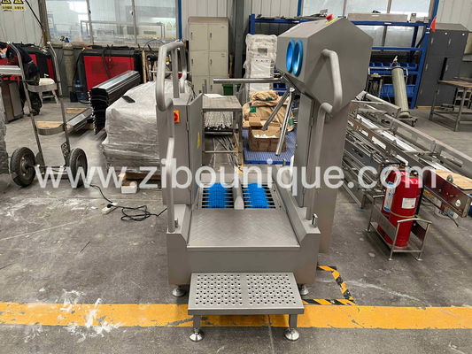 Améliorer les normes d'hygiène avec une machine à laver les bottes en plastique à main et à eau 0,83 kW