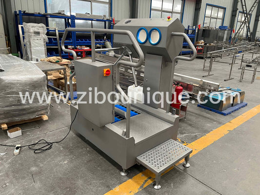 Améliorer les normes d'hygiène avec une machine à laver les bottes en plastique à main et à eau 0,83 kW