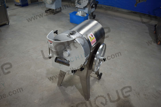 Machine de découpe de chips de pommes de terre avec 750*480*890 mm de taille et découpage industriel de l'oignon