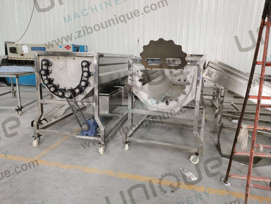 Machine de traitement de palme de dattes avancée avec nettoyage et lavage automatique par pinceau