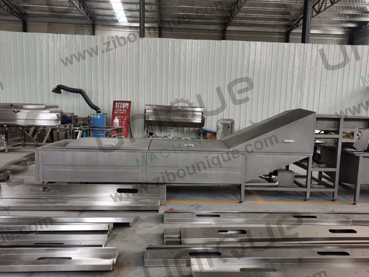 1Équipement de blanchiment de légumes pour bananes et noix de coco à tension personnalisée