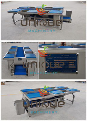 Table de transport et de cueillette de légumes en acier inoxydable polyvalent pour les hôtels 220v/380v
