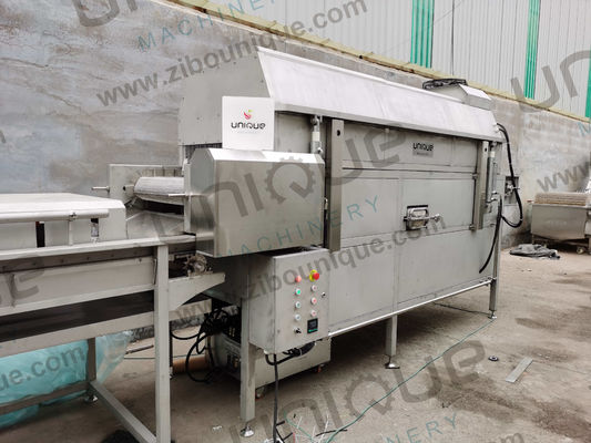 Acier inoxydable 304 machine à laver les pommes de terre