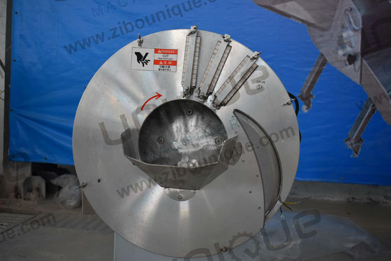 Traiter les légumes-racines sans effort avec l' acier inoxydable 304 machine de déchiquetage du gingembre