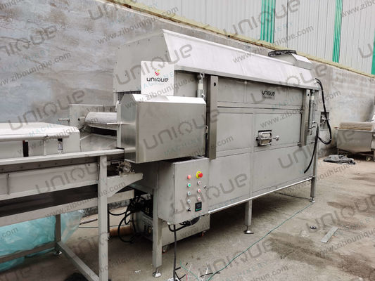 Machine à laver de dattes de palmier de restaurant avec convoyeur de sélection en acier inoxydable 304