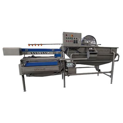 Machine à laver les fruits et légumes industriels en acier inoxydable