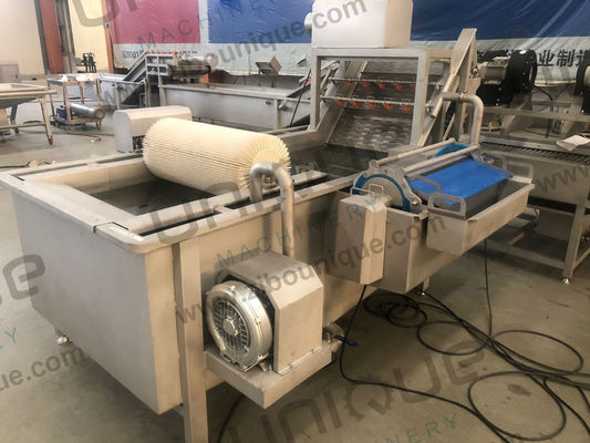 304 Bulle d'air en acier inoxydable Laitue Tomate Fraise Légumineuse Fruit Nettoyeur