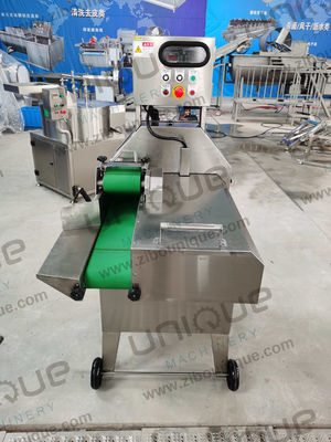 2Coupeuse de légumes multifonctionnelle de 25 kW pour couper les légumes à feuilles sur bande transporteuse