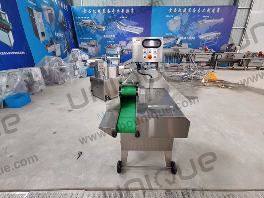 2Coupeuse de légumes multifonctionnelle de 25 kW pour couper les légumes à feuilles sur bande transporteuse