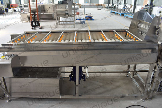 2.25 kw Pinceau de lavage de légumes d'huîtres pour le lavage à grande échelle des yams et des malanges
