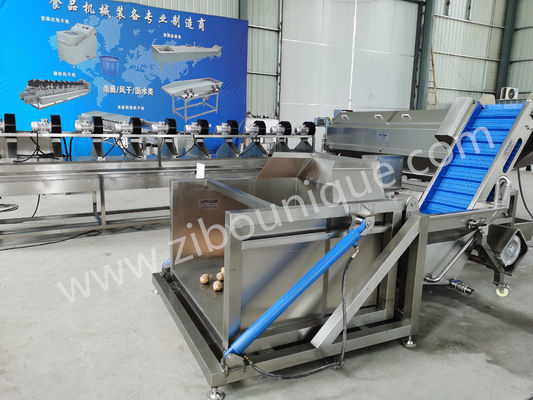 Dumpper automatique hydraulique en acier inoxydable 304 pour le chargement de fruits et légumes