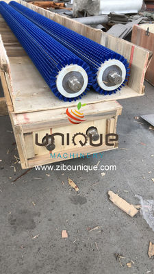 1.75 kw Facilité d' utilisation Pinceau de gingembre carotte de pomme de terre laveuse à rouleaux machine à laver les légumes racines