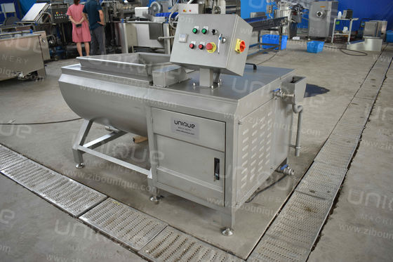 Cuisine commerciale 500 kg/h Machine à laver les fruits et légumes