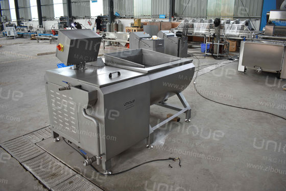 Cuisine commerciale 500 kg/h Machine à laver les fruits et légumes