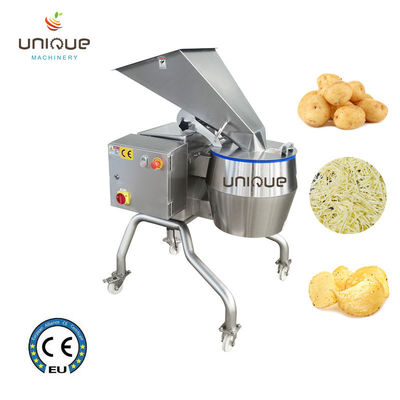 Machine à découper les chips industrielles de pommes de terre sucrées et d'igname avec fonction de découpe déchiquetée
