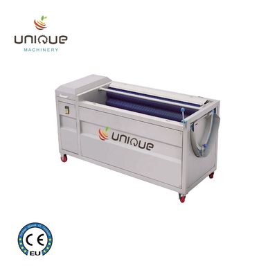 Pelleuse à pommes de terre et machine à laver les carottes de qualité commerciale avec tension personnalisable