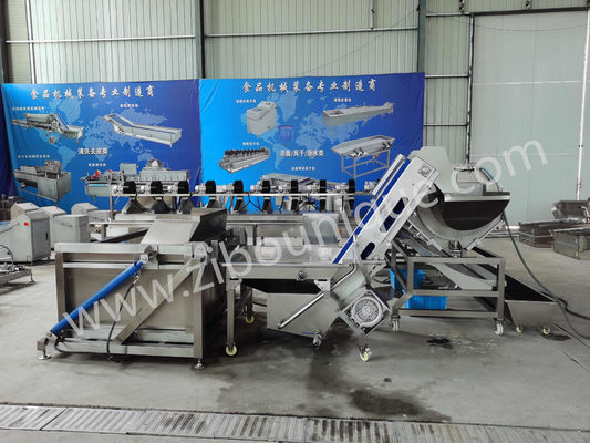 Machine à éplucher et à laver les pommes de terre douces à tension commerciale 220v/380v/personnalisée