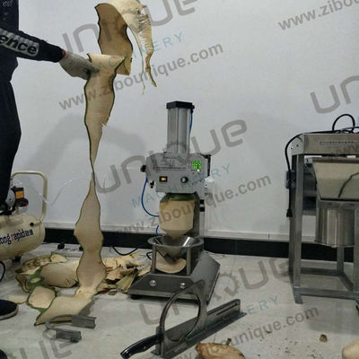 Machine de traitement de la noix de coco pour éplucher efficacement une variété de légumes-racines
