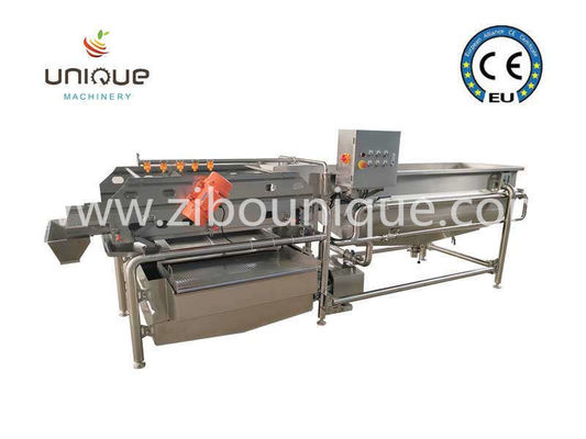 Machine de lavage de fruits et légumes professionnelle pour la production à grande échelle