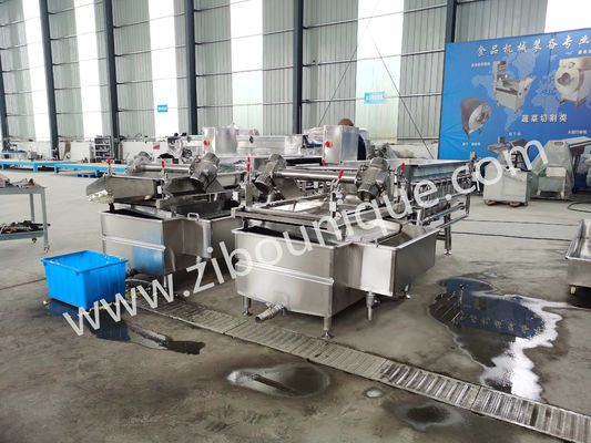Machine de lavage de fruits et légumes professionnelle pour la production à grande échelle