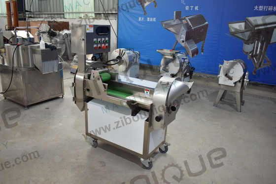 1.55 kw Machine à couper les légumes à double tête pour la préparation rapide et des repas dans les restaurants