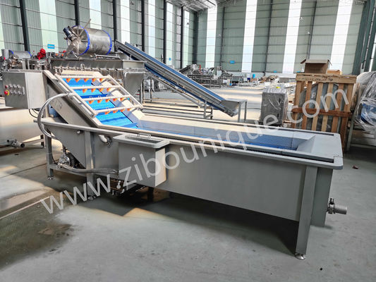 1000-1500 kg/h Capacité Machine à laver les feuilles de légumes et les salades pour les fruits et légumes