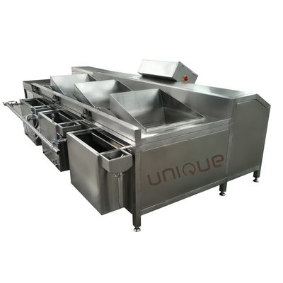 Laveuse à légumes à trois réservoirs multifonctionnelle pour les cuisines occupées