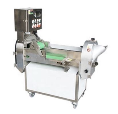 1.55 Kw Machine automatique à double tête pour couper les légumes, les trancher, les trancher