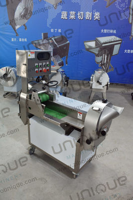Marché de détail Machine de découpe à bande de convoyeur végétal amovible en acier inoxydable avec courroie