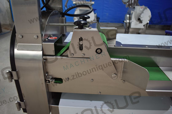 Marché de détail Machine de découpe à bande de convoyeur végétal amovible en acier inoxydable avec courroie