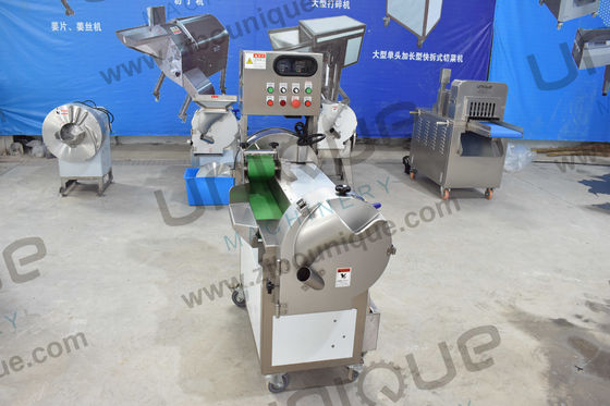 Marché de détail Machine de découpe à bande de convoyeur végétal amovible en acier inoxydable avec courroie