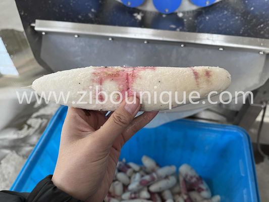Machine à éplucher le manioc pour une ligne continue de dépouillage des légumes-racines dans les grands magasins alimentaires