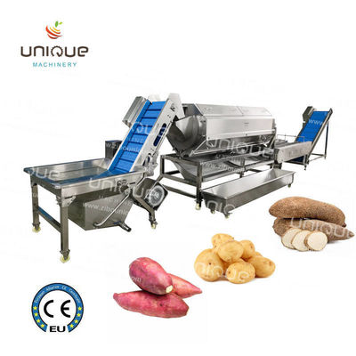 Machine de polissage abrasif Emery pour le lavage et le pelissage des légumes